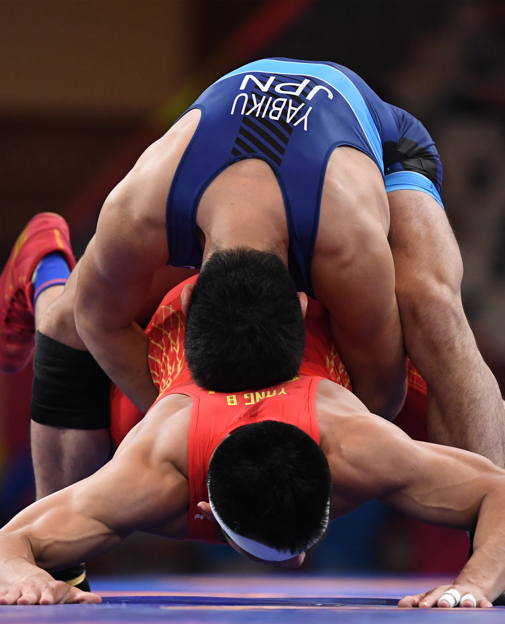 苏丹选手斩获男子94公斤级摔跤铜牌 苏丹选手斩获男子94公斤级摔跤铜牌